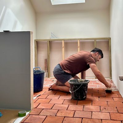 The floor that nearly finished us – it might be the most labour-intensive renovating decision we’ve ever made but we'd do it all again