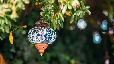 Amazon's Hot Air Balloon Solar Lantern is the Most Charming Garden Light I've Found – For an Instant Whimsical Accent