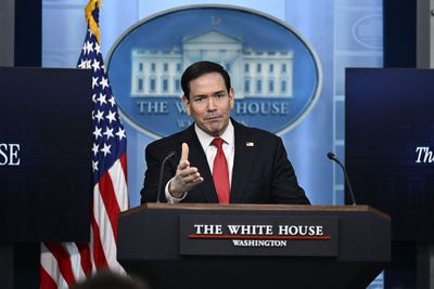 Marco Rubio defends Trump’s false claim that Pope Leo wants Iran to have a nuke ahead of meeting with pontiff