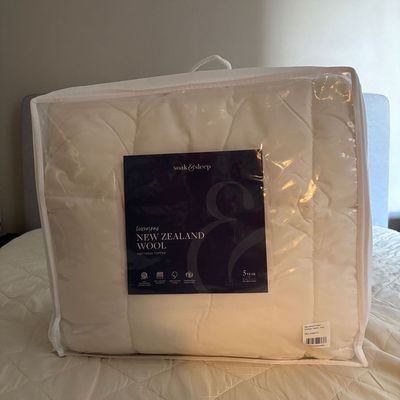 I tested Soak & Sleep's wool mattress topper for three months to see if it could put an end to my night sweats – I was impressed by the results