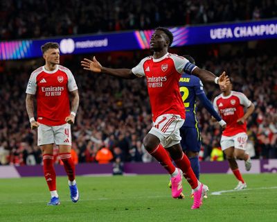 Bukayo Saka edges Arsenal past Atlético Madrid to reach Champions League final