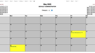 WebCalendar made it easier for me to track my schedule