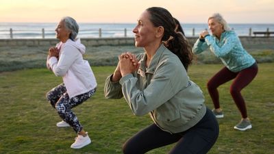 I'm a yoga instructor for over 50s - this 3-step gentle strength workout is the one I do to continue 'enjoying an active life' and build leg muscle
