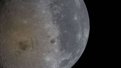 NASA's biggest collection of Artemis II images is tucked away in this hidden album, from a colorful moon to star trails