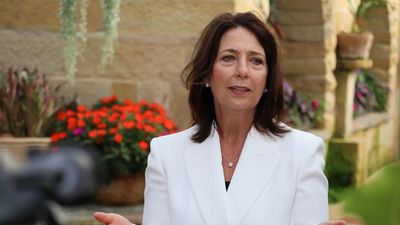 State's third female governor to lead with kindness