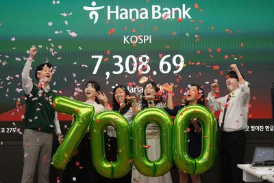 AI boom drives a rally in buying of tech shares, pushing South Korea's Kospi to a record