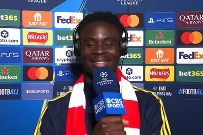 PSG or Bayern? Bukayo Saka hints at who Arsenal want to face in Champions League final