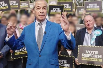 Farage under pressure to tackle racist Reform candidates who ‘spew hate online’