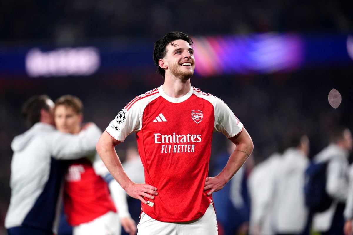 Declan Rice calls on Arsenal fans to take over…
