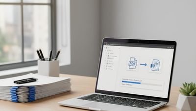 How to Convert PDF to Word Online Free