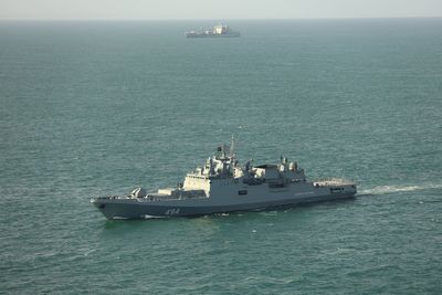 Royal Navy monitors Russian frigate in UK waters for entire month