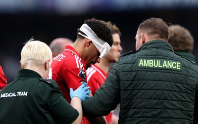 Morgan Gibbs-White could wear face mask for Europa League semi-final after suffering nasty injury