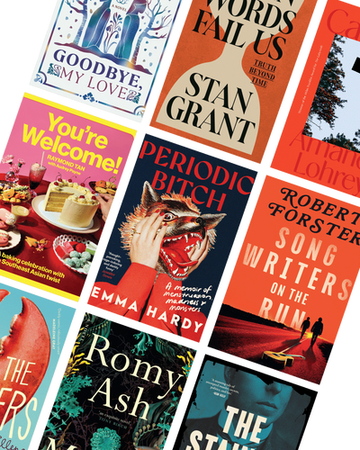 Best Australian books out in May: Robert Forster’s crime caper, a ‘superb’ new novel and Periodic Bitch