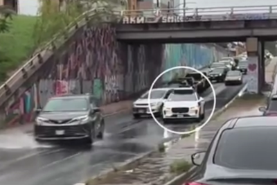 Waymo robotaxi in puddle gaffe just months before its London launch