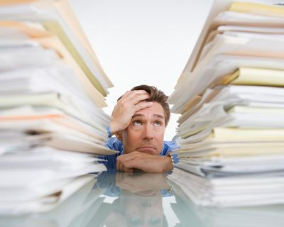 The best filing system? The one where every piece of paper goes in the bin