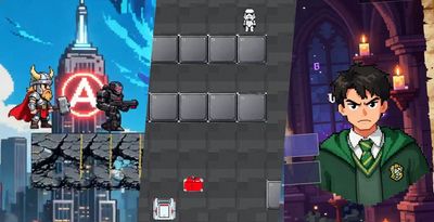 This experimental open-source AI turns prompts into playable Marvel, Star Wars and Harry Potter games