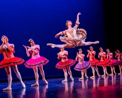 Les Ballets Trockadero de Monte Carlo review – slapstick ballet troupe is always on pointe