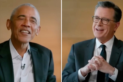 Obama jokes Stephen Colbert could be a better president than ‘some folks we’ve seen’