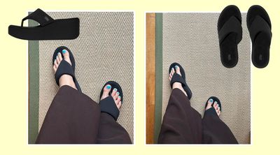 I don’t believe in gatekeeping – these platform flip flops might just be the most comfortable sandals I’ve ever tried