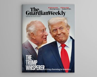 A king in the court of President Trump: inside the 8 May Guardian Weekly