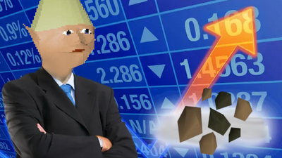 Coal in Old School RuneScape has, in theory, outperformed cryptocurrency Ethereum this year