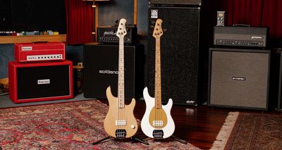 No knobs? No problem – Sterling By Music Man takes bass guitar design minimalism to its logical conclusion with the super-cool Joe Dart Vision