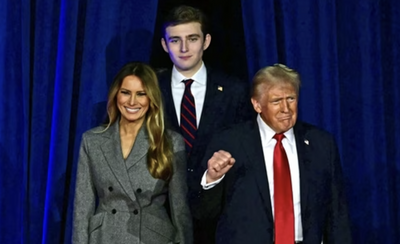 Donald Trump Teased His 6'9' Son Barron by Calling Him a 'Little Boy' During a White House Event
