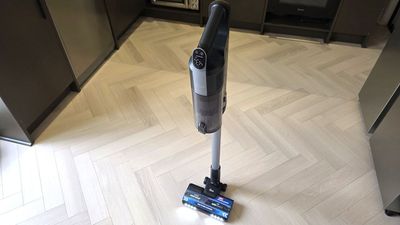 The Hoover HF3 DynamicClean is a feather-light budget cordless stick vacuum that gets the basics right