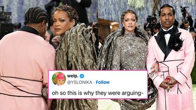 Insider Reveals What Was Going Down Between Rihanna & A$AP Rocky In *Those* Viral Met Gala Clips