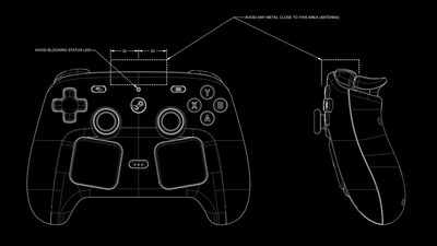 Steam Controller and Puck CAD files officially released under a Creative Commons license — Valve encourages users to create accessories for the device