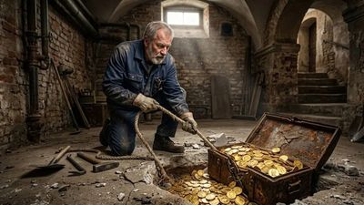 Vienna plumber becomes millionaire after tugging a rope and finding 66 pounds of hidden gold in Austria