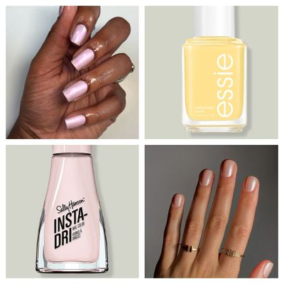 My Summer Manicure Mood Board Is Exclusively Neutral Chrome Nails
