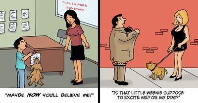 Artist Doug Hill Captures The Hilarious Reality Of A Dog’s Life In These One-Panel Comics (30 Pics)