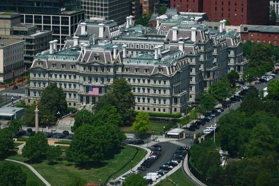 Federal agency weighing Trump’s demand to paint Eisenhower building’s granite