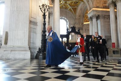 King attends service for Order of St Michael and St George