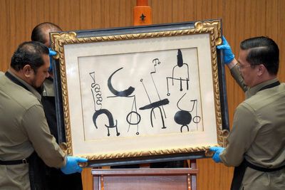 Malaysia unveils Picasso and Miró works recovered from 1MDB scandal