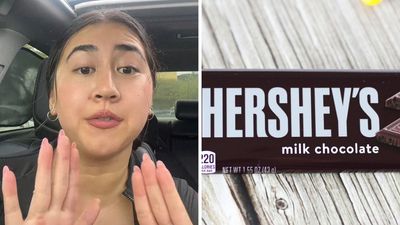 Los Angeles woman tries to melt Hershey’s chocolate bar for treat. Then she notices something alarming: ‘We’re not mad enough’