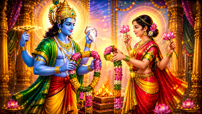 Why Did Goddess Lakshmi Choose Vishnu Alone?