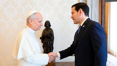 US underlines 'strong relationship' with Vatican as Rubio meets pope after Trump criticism