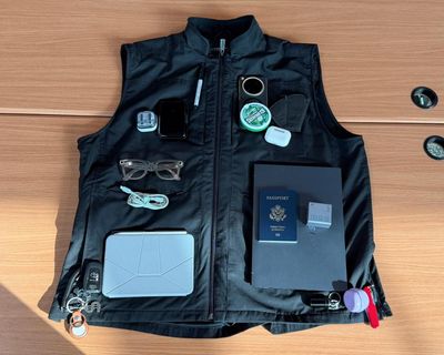 This 26-pocket vest is my key to travel nirvana