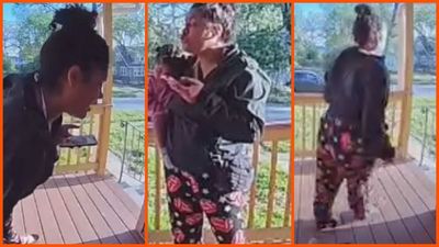 Omaha woman ditches infant on baby daddy’s porch, well aware no one would answer the door: ‘I told her I wasn’t home’