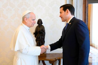 Pope and Rubio commit to foster good relations after Trump spat over Iran war