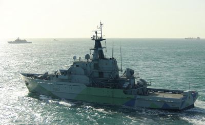 Royal Navy tracks Russian frigate for one month off UK coast