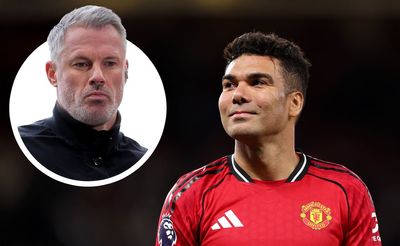 'Everyone says what they want on television - but it's normal, because I won two Champions League titles over his team' Casemiro claims 'bitterness' fuelled Jamie Carragher attack