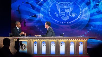 ‘The bar has changed’: Colbert’s late-night show is ending and Obama suggests that he’d make a better president than one recent occupant