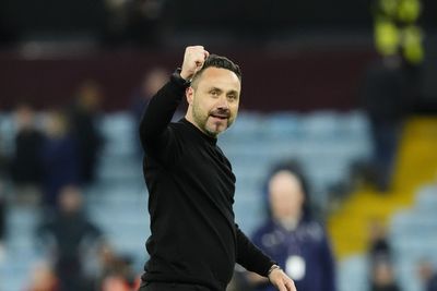 Roberto De Zerbi hits back at criticism after win at much-changed Aston Villa
