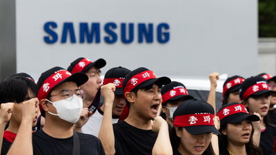 Samsung chip workers reject $340,000 one-time bonus, demand annual payouts like SK hynix's $900,000 — workers want share of AI windfall, impending 18-day strike could cost Samsung up to $11.7 billion