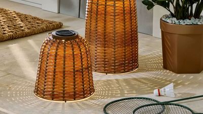 Joanna Gaines’ Rustic Outdoor Lanterns Are the Backyard Decor Find of the Summer – And They are Under $25 at Target