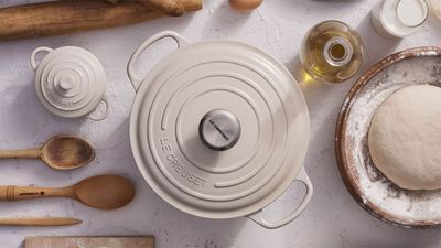 This Is the Le Creuset Serving Dish Designers Use to Go Straight from Oven to Mother's Day Table, Saving You Coveted Storage Space