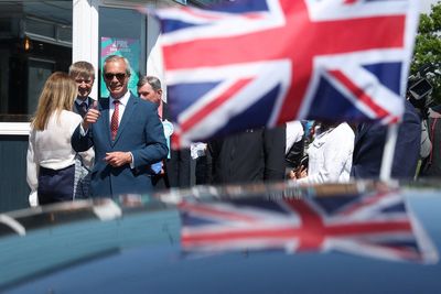 Farage claims Reform on course for general election win after early local gains